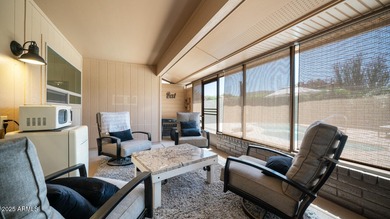 Bring the woods and ironse see this 2-bedroom, 2-bathroom home on Stardust Golf Course in Arizona - for sale on GolfHomes.com, golf home, golf lot