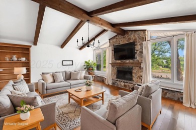 Perched on a scenic hilltop overlooking the lush greens of the on Palo Duro Creek Golf Club in Texas - for sale on GolfHomes.com, golf home, golf lot
