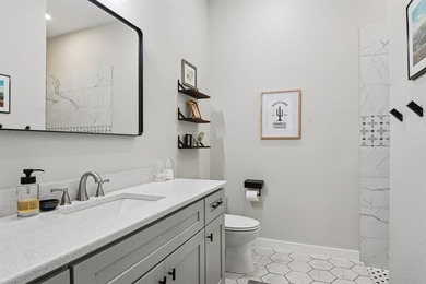 LUXURY MODERN FARMHOUSE WITH RIVER VIEWS & WALK OUT BASEMENT IN on Pecan Plantation Country Club in Texas - for sale on GolfHomes.com, golf home, golf lot