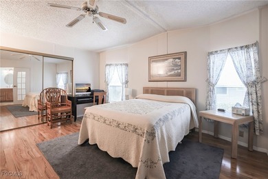 OWNED LAND- NO LEASEE INVOLVED Beautiful 2 Bedroom, 2 Bath home on Pine Lakes Country Club in Florida - for sale on GolfHomes.com, golf home, golf lot