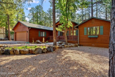 Stunning turnkey-furnished home in Pinetop Lakes with coveted on Pinetop Lakes Country Club in Arizona - for sale on GolfHomes.com, golf home, golf lot