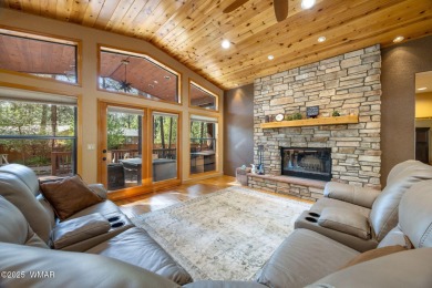 Stunning turnkey-furnished home in Pinetop Lakes with coveted on Pinetop Lakes Country Club in Arizona - for sale on GolfHomes.com, golf home, golf lot
