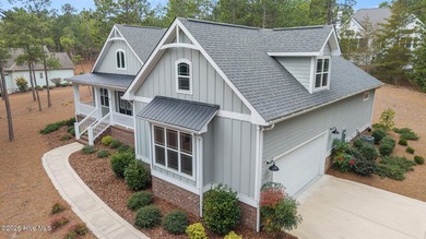 Beautifully crafted 2020 farmhouse-style home in gated Pinewild on Pinewild Country Club of Pinehurst in North Carolina - for sale on GolfHomes.com, golf home, golf lot