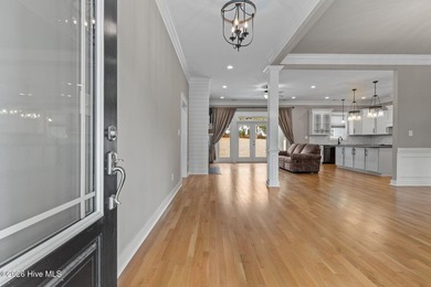 Beautifully crafted 2020 farmhouse-style home in gated Pinewild on Pinewild Country Club of Pinehurst in North Carolina - for sale on GolfHomes.com, golf home, golf lot