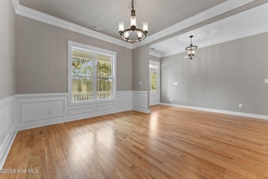 Beautifully crafted 2020 farmhouse-style home in gated Pinewild on Pinewild Country Club of Pinehurst in North Carolina - for sale on GolfHomes.com, golf home, golf lot