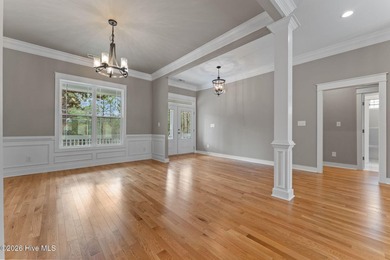 Beautifully crafted 2020 farmhouse-style home in gated Pinewild on Pinewild Country Club of Pinehurst in North Carolina - for sale on GolfHomes.com, golf home, golf lot