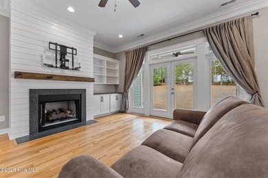 Beautifully crafted 2020 farmhouse-style home in gated Pinewild on Pinewild Country Club of Pinehurst in North Carolina - for sale on GolfHomes.com, golf home, golf lot