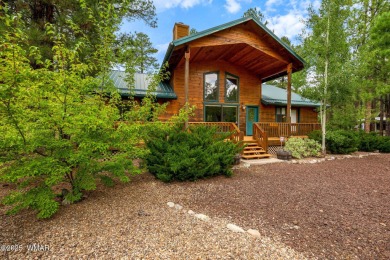 Charming Cabin in Pinetop Lakes. Tucked away on a quiet on Pinetop Lakes Country Club in Arizona - for sale on GolfHomes.com, golf home, golf lot