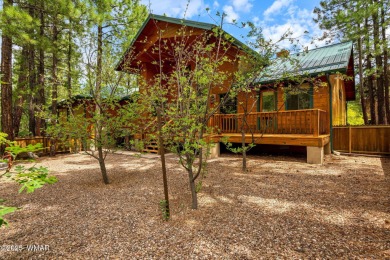 Charming Cabin in Pinetop Lakes. Tucked away on a quiet on Pinetop Lakes Country Club in Arizona - for sale on GolfHomes.com, golf home, golf lot