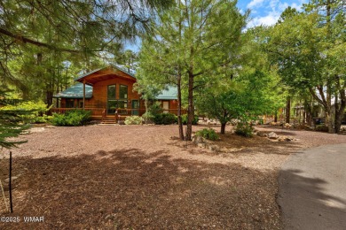 Charming Cabin in Pinetop Lakes. Tucked away on a quiet on Pinetop Lakes Country Club in Arizona - for sale on GolfHomes.com, golf home, golf lot