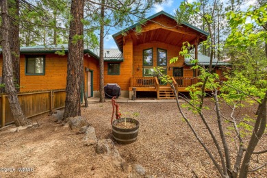 Charming Cabin in Pinetop Lakes. Tucked away on a quiet on Pinetop Lakes Country Club in Arizona - for sale on GolfHomes.com, golf home, golf lot