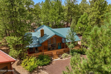 Charming Cabin in Pinetop Lakes. Tucked away on a quiet on Pinetop Lakes Country Club in Arizona - for sale on GolfHomes.com, golf home, golf lot