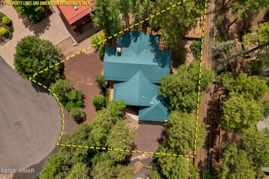 Charming Cabin in Pinetop Lakes. Tucked away on a quiet on Pinetop Lakes Country Club in Arizona - for sale on GolfHomes.com, golf home, golf lot