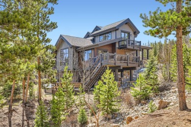 Walk into luxury in this mountain modern paired home in the on Breckenridge Golf Club in Colorado - for sale on GolfHomes.com, golf home, golf lot