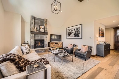 Walk into luxury in this mountain modern paired home in the on Breckenridge Golf Club in Colorado - for sale on GolfHomes.com, golf home, golf lot