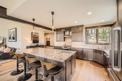 Walk into luxury in this mountain modern paired home in the on Breckenridge Golf Club in Colorado - for sale on GolfHomes.com, golf home, golf lot
