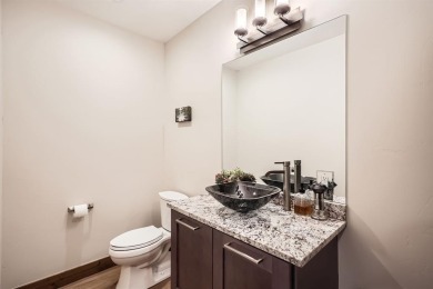 Walk into luxury in this mountain modern paired home in the on Breckenridge Golf Club in Colorado - for sale on GolfHomes.com, golf home, golf lot