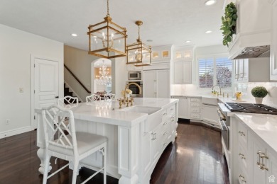 Discover timeless elegance in the sought-after Valle Di Villa on Hidden Valley Country Club in Utah - for sale on GolfHomes.com, golf home, golf lot