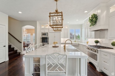Discover timeless elegance in the sought-after Valle Di Villa on Hidden Valley Country Club in Utah - for sale on GolfHomes.com, golf home, golf lot