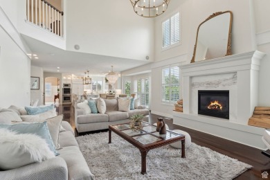 Discover timeless elegance in the sought-after Valle Di Villa on Hidden Valley Country Club in Utah - for sale on GolfHomes.com, golf home, golf lot