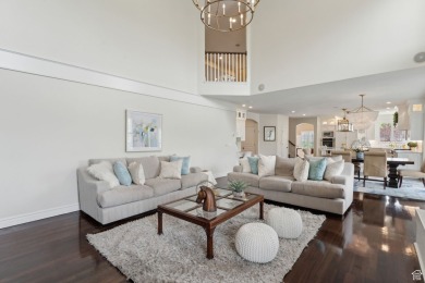 Discover timeless elegance in the sought-after Valle Di Villa on Hidden Valley Country Club in Utah - for sale on GolfHomes.com, golf home, golf lot