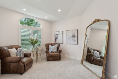 Discover timeless elegance in the sought-after Valle Di Villa on Hidden Valley Country Club in Utah - for sale on GolfHomes.com, golf home, golf lot