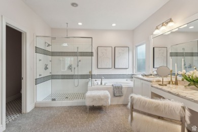 Discover timeless elegance in the sought-after Valle Di Villa on Hidden Valley Country Club in Utah - for sale on GolfHomes.com, golf home, golf lot