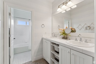 Discover timeless elegance in the sought-after Valle Di Villa on Hidden Valley Country Club in Utah - for sale on GolfHomes.com, golf home, golf lot