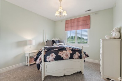 Discover timeless elegance in the sought-after Valle Di Villa on Hidden Valley Country Club in Utah - for sale on GolfHomes.com, golf home, golf lot