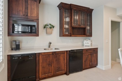 Discover timeless elegance in the sought-after Valle Di Villa on Hidden Valley Country Club in Utah - for sale on GolfHomes.com, golf home, golf lot