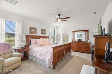 Welcome to this stunning 2022-built home in The Preserves at on Majors Golf Club At Bayside Lakes in Florida - for sale on GolfHomes.com, golf home, golf lot