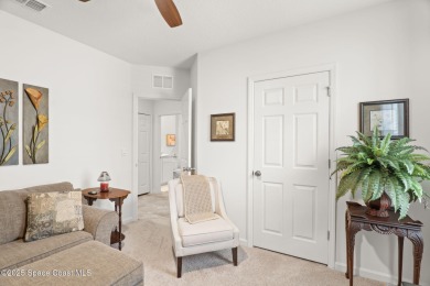 Welcome to this stunning 2022-built home in The Preserves at on Majors Golf Club At Bayside Lakes in Florida - for sale on GolfHomes.com, golf home, golf lot
