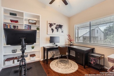 Pull into your 2-CAR GARAGE, enter into your INTERIOR staircase on Northern Hills Golf Club in Texas - for sale on GolfHomes.com, golf home, golf lot