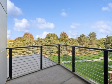 Check out this chic contemporary two story backing to a stocked on Des Moines Golf and Country Club in Iowa - for sale on GolfHomes.com, golf home, golf lot