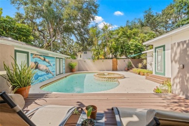 A must-see mid-century modern beauty with European flair located on The Renaisssance Vinoy Golf Club in Florida - for sale on GolfHomes.com, golf home, golf lot