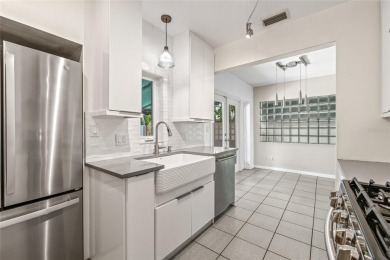 A must-see mid-century modern beauty with European flair located on The Renaisssance Vinoy Golf Club in Florida - for sale on GolfHomes.com, golf home, golf lot