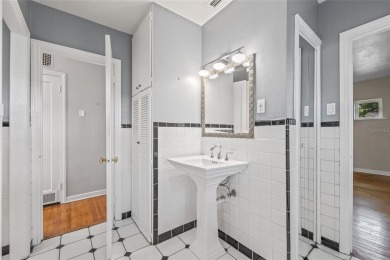 A must-see mid-century modern beauty with European flair located on The Renaisssance Vinoy Golf Club in Florida - for sale on GolfHomes.com, golf home, golf lot
