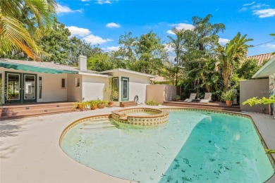 A must-see mid-century modern beauty with European flair located on The Renaisssance Vinoy Golf Club in Florida - for sale on GolfHomes.com, golf home, golf lot