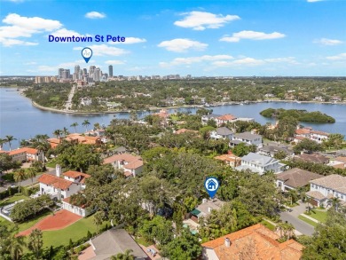 A must-see mid-century modern beauty with European flair located on The Renaisssance Vinoy Golf Club in Florida - for sale on GolfHomes.com, golf home, golf lot