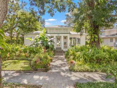 A must-see mid-century modern beauty with European flair located on The Renaisssance Vinoy Golf Club in Florida - for sale on GolfHomes.com, golf home, golf lot