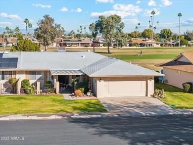 Stunning Golf Course home in Sun City! Discover this beautifully on Sun City Lakes West and East in Arizona - for sale on GolfHomes.com, golf home, golf lot