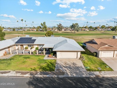 Stunning Golf Course home in Sun City! Discover this beautifully on Sun City Lakes West and East in Arizona - for sale on GolfHomes.com, golf home, golf lot