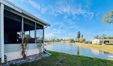 Enjoy water views from this beautiful 2-bedroom, 2-bathroom home on Lake Fairways Country Club in Florida - for sale on GolfHomes.com, golf home, golf lot
