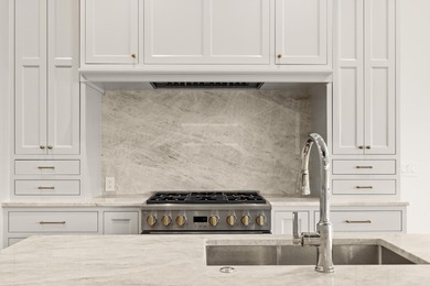 Experience unparalleled luxury living in this stunning on Slick Rock Golf Course - Horseshoe Bay in Texas - for sale on GolfHomes.com, golf home, golf lot