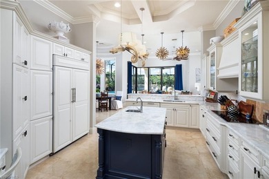 Stunning newly renovated and reimagined waterfront estate home on The Colony Golf and Country Club in Florida - for sale on GolfHomes.com, golf home, golf lot