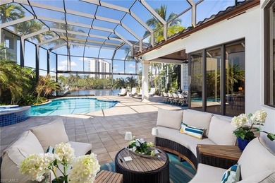 Stunning newly renovated and reimagined waterfront estate home on The Colony Golf and Country Club in Florida - for sale on GolfHomes.com, golf home, golf lot