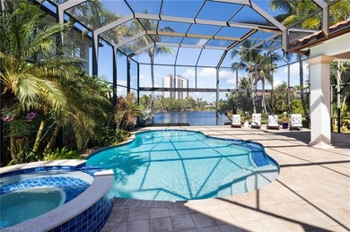 Stunning newly renovated and reimagined waterfront estate home on The Colony Golf and Country Club in Florida - for sale on GolfHomes.com, golf home, golf lot