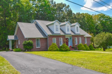 This gorgeous Cape Cod Colonial home is located in the heart of on Tri Cities Golf Club in Tennessee - for sale on GolfHomes.com, golf home, golf lot
