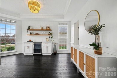 Set along the 4th tee of the golf course in the highly desirable on Highland Creek Golf Club in North Carolina - for sale on GolfHomes.com, golf home, golf lot