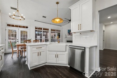 Set along the 4th tee of the golf course in the highly desirable on Highland Creek Golf Club in North Carolina - for sale on GolfHomes.com, golf home, golf lot